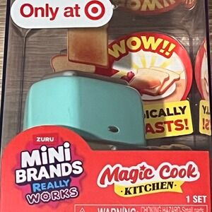 Mini Brands Really Works Magic Cook Toaster Target Exclusive